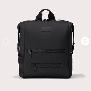 Dagne Dover Indi Diaper Backpack Black Neoprene new without tag unisex modern